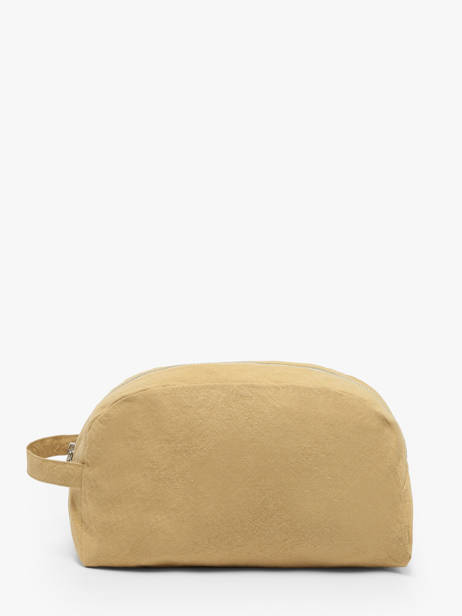 Toiletzak Hermel Gerecycleerd Katoen Rivedroite Beige timeless HERMETIM ander zicht 2