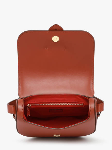 Cross Body Tas Sienna Leder Lancel Rood sienna A13718 ander zicht 3