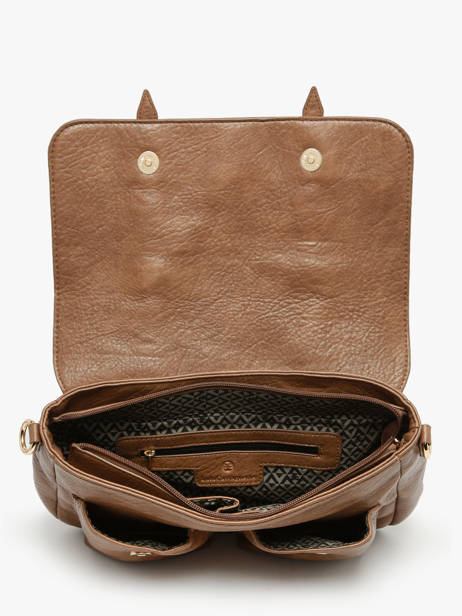 Cross Body Tas Bride Lulu castagnette Bruin bride ZAYANN ander zicht 3