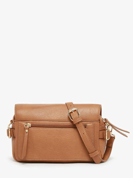 Cross Body Tas Zip Lulu castagnette Bruin zip YRONDE ander zicht 4