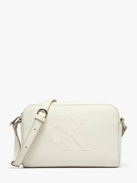 Cross Body Tas Sculpted Calvin klein jeans Wit sculpted 4K3036G