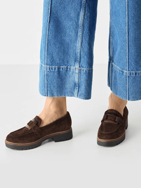 Mocassins Uit Leder Tamaris Bruin women 43 ander zicht 1