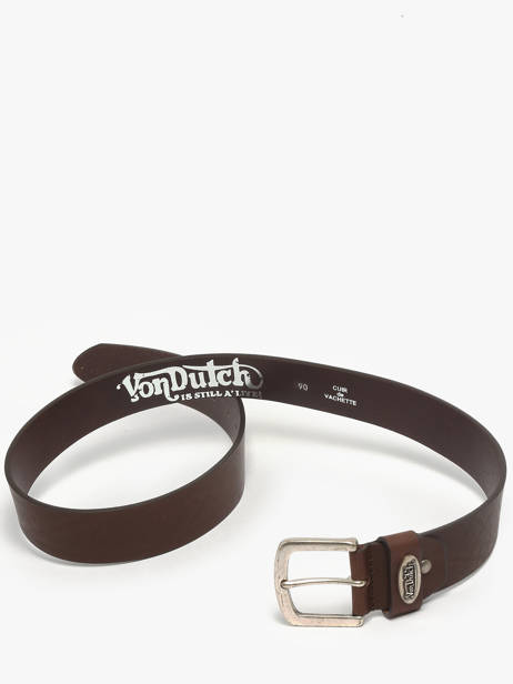 Verstelbare Riem Von dutch Bruin belt HERTS ander zicht 2