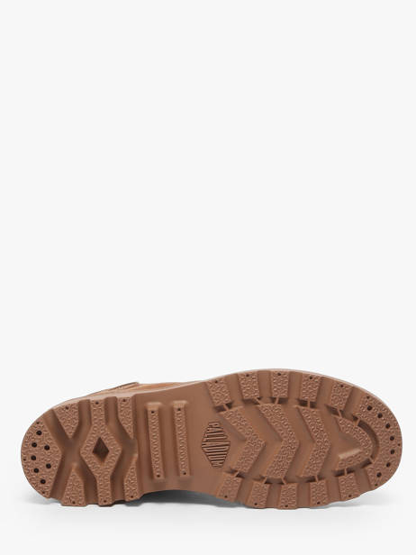 Enkellaarsjes Uit Leder Palladium Bruin women 95982291 ander zicht 5