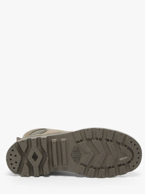 Enkellaarsjes Uit Leder Palladium Groen women 95982281 ander zicht 5