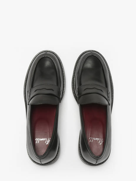 Slippers Uit Leder Aliwell Zwart women A3226 ander zicht 4