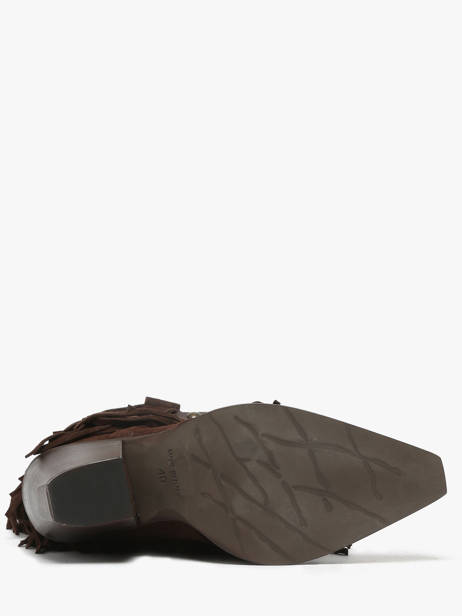 Santiago Laarzen Uit Leder Metisse Bruin women XD2128 ander zicht 5