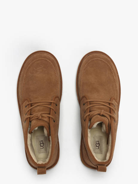 Bottines Neumel Moc Uit Leder Ugg Bruin men 1121645 ander zicht 3