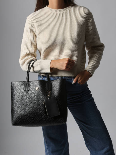 Cross Body Tas Th Icon Tommy hilfiger Zwart th icon AW17684 ander zicht 1