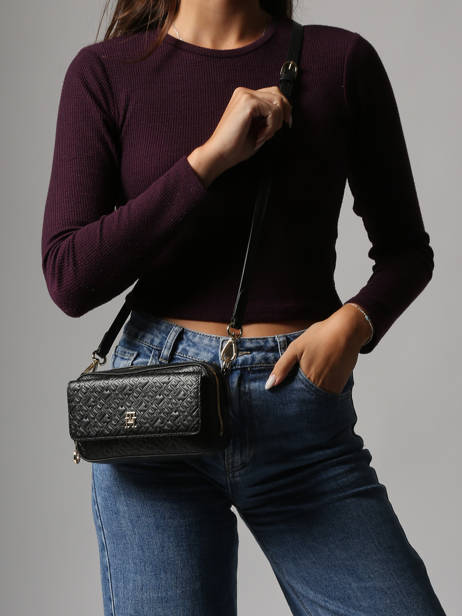 Cross Body Tas Th Icon Tommy hilfiger Zwart th icon AW17681 ander zicht 1