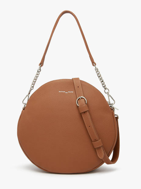 Schoudertas Anna Leder Nathan baume Bruin nathan 9 ander zicht 4