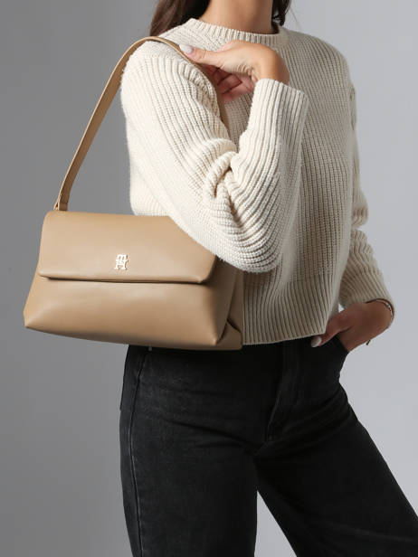 Cross Body Tas Modern Tommy Gerecycleerd Polyester Tommy hilfiger Bruin modern tommy AW17695 ander zicht 1