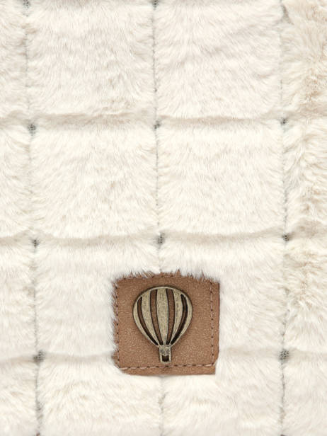 Cross Body Tas Quadri Le voyage en panier Beige quadri AHP272 ander zicht 3