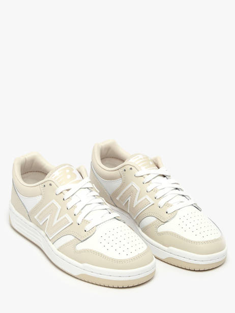 Sneakers Uit Leder New balance Wit boy BB480LBB ander zicht 2