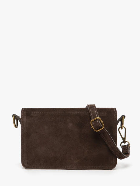 Cross Body Tas Velvet Milano Bruin velvet VE260612 ander zicht 4