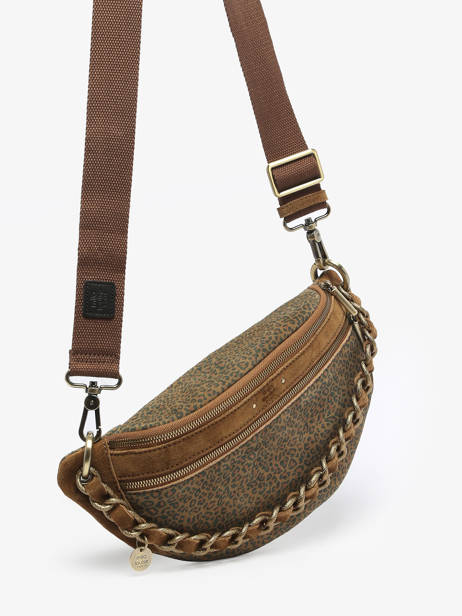 Heuptasje Mila louise Bruin vintage 23689PAV ander zicht 2