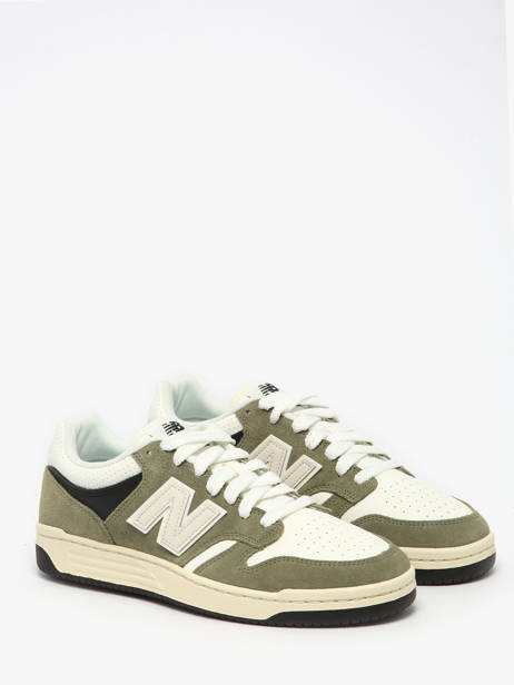 Sneakers Uit Leder New balance Groen boy BB480PEO ander zicht 1