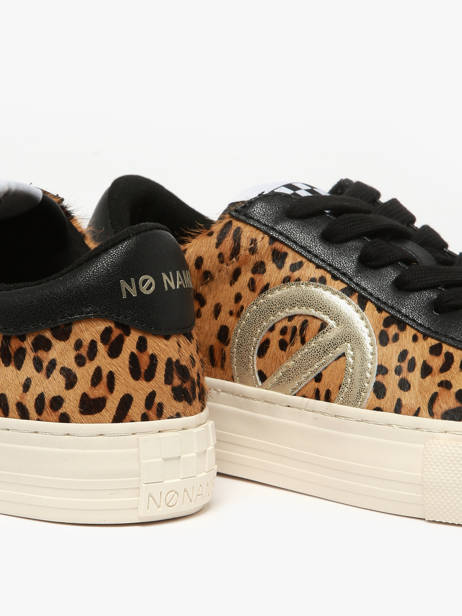 Boots Uit Leder No name Bruin women ACPN04KC ander zicht 2