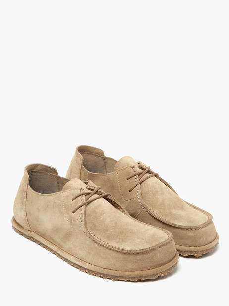 Derby Veterschoenen Uit Leder Birkenstock Beige men 1027274 ander zicht 1