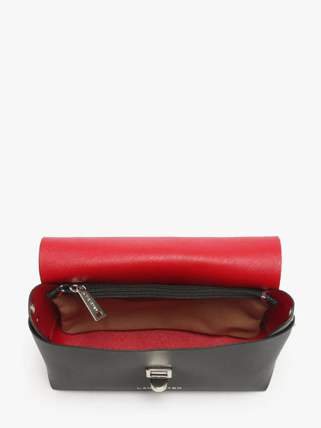 Cross Body Tas City Flore Leder Lancaster Zwart pur & element city 48 ander zicht 3