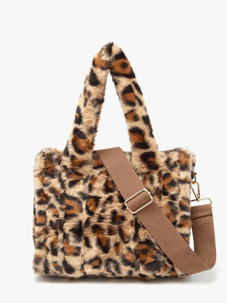 Handtas Fur David jones Beige fur CM7879 ander zicht 4