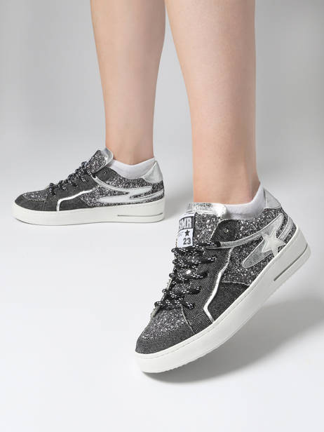 Sneakers Vana Uit Leder Semerdjian Zwart women VANA ander zicht 1