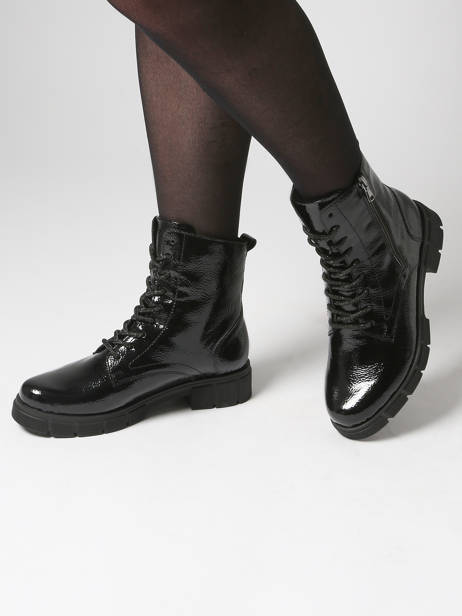 Enkellaarsjes Remonte Zwart women 2 ander zicht 1