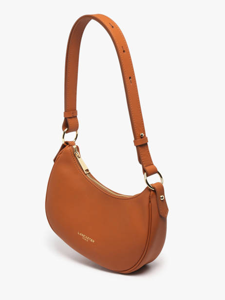 Cross Body Tas Donna Aria Leder Lancaster Bruin donna aria 75 ander zicht 2