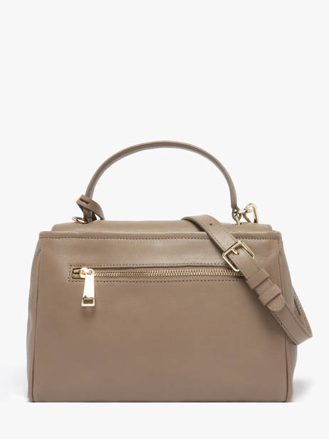 Handtas Mademoiselle Grace Leder Lancaster Beige mademoiselle grace 102 ander zicht 4
