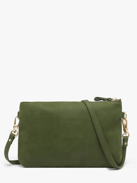 Cross Body Tas Vicky Leder Nat et nin Groen vintage VICKY ander zicht 4