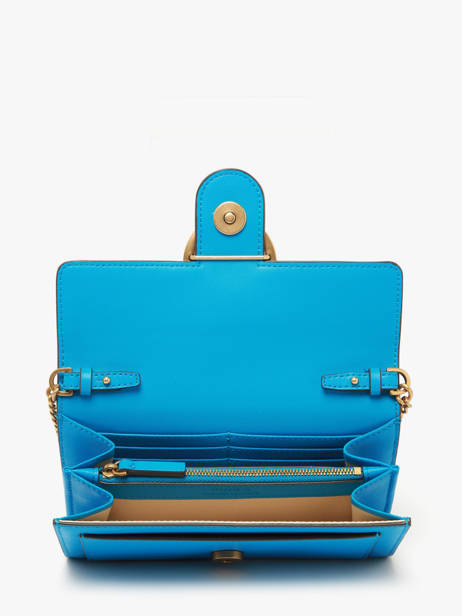 Cross Body Tas Love Bag Icon Leder Pinko Blauw love bag icon A0F1 ander zicht 3