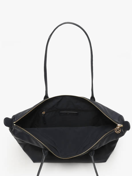 Schoudertas Popette Nylon Tommy hilfiger Blauw popette AW17705 ander zicht 3