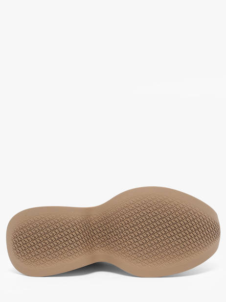 Boots Met Platformzool Uit Leder Michael kors Beige women RFS2S293 ander zicht 4