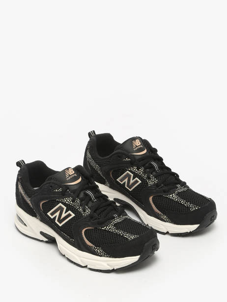 Sneakers Uit Leder New balance Zwart boy U530CRB ander zicht 1