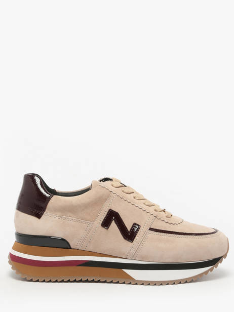 Sneakers Uit Leder Nathan baume Beige women 52NS1603