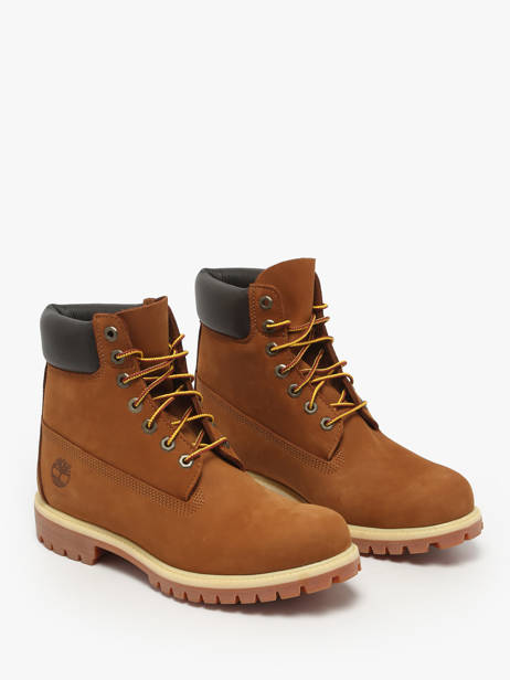 Enkellaarzen Uit Leder Timberland Bruin men 2066EBL1 ander zicht 1