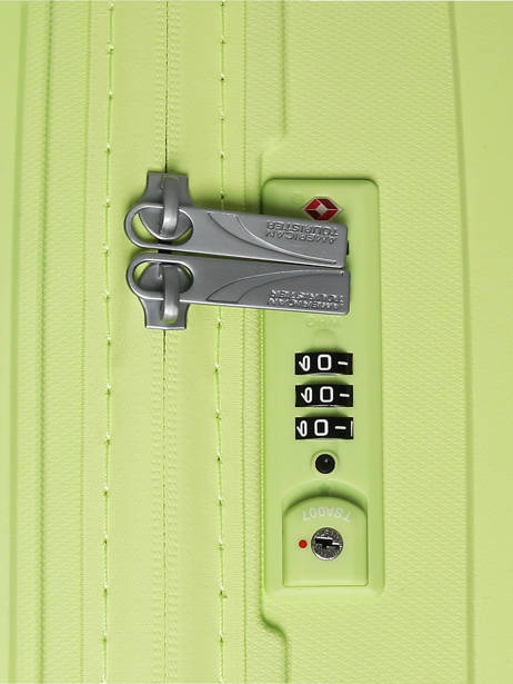 Harde Reiskoffer Airconic American tourister Groen airconic 88G003 ander zicht 1