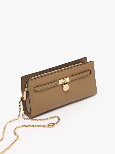 Cross Body Tas Hamilton Leder Michael kors Beige hamilton F5GNXC0L ander zicht 2