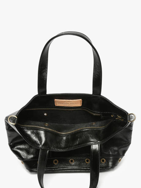 Handtas Cabas Cuir Leder Vanessa bruno Zwart cabas cuir 82V40435 ander zicht 3