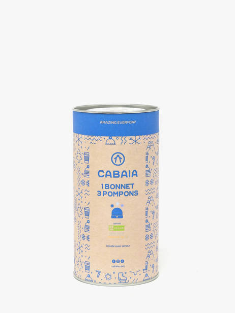 Muts Met Verwisselbare Pompon Cabaia Bruin hats MOSCOWMU ander zicht 2