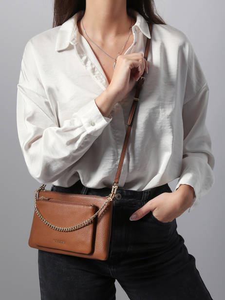 Cross Body Tas Jet Set Leder Michael kors Bruin jet set F5GJ6C8L ander zicht 1