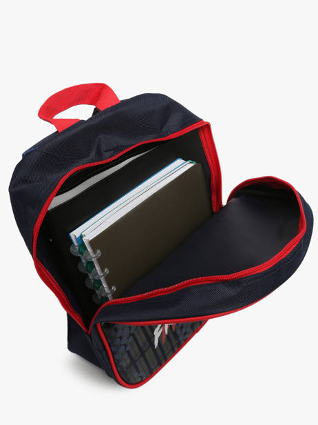 Rugzak 1 Compartiment Federat. france football Blauw fff 24DX201S ander zicht 3