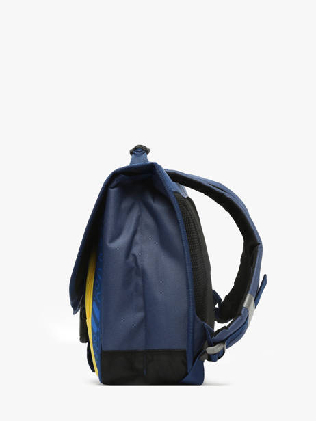 Boekentas 2 Compartimenten Pokemon Blauw pikachu eclair 23AK203A ander zicht 2