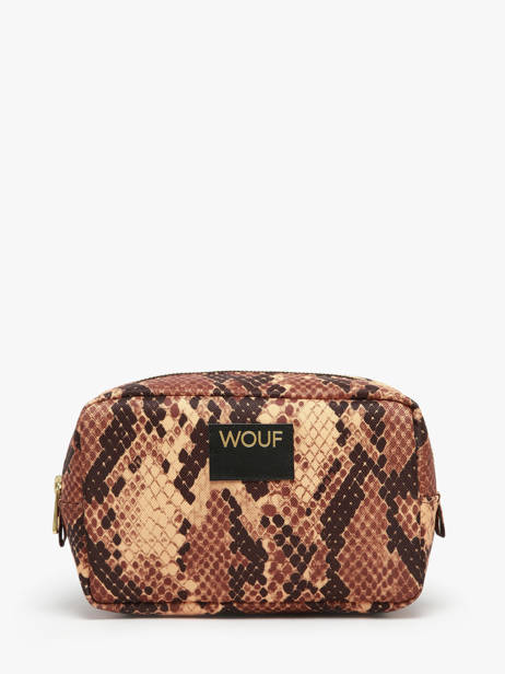 Toiletzak Wouf Bruin boa TT250016