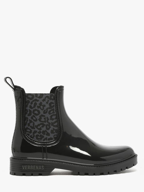 Regen Laarzen Verbenas Zwart women 60020988