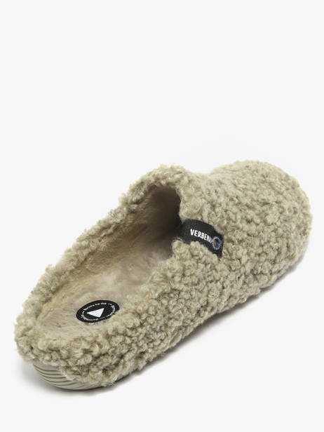 Pantoffels York Curly Verbenas Groen women 86050660 ander zicht 2