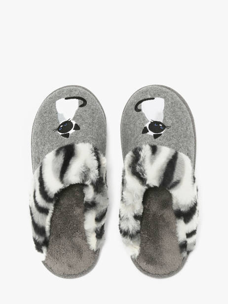 Pantoffels Isotoner Grijs women 97357