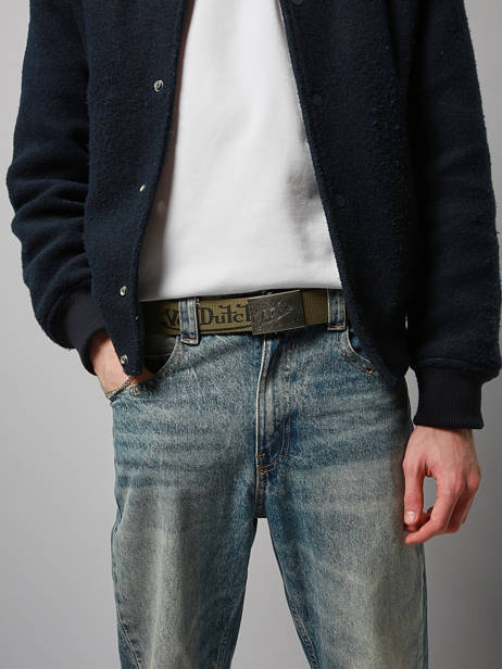 Verstelbare Riem Nylon Von dutch Groen belt NYLON ander zicht 1