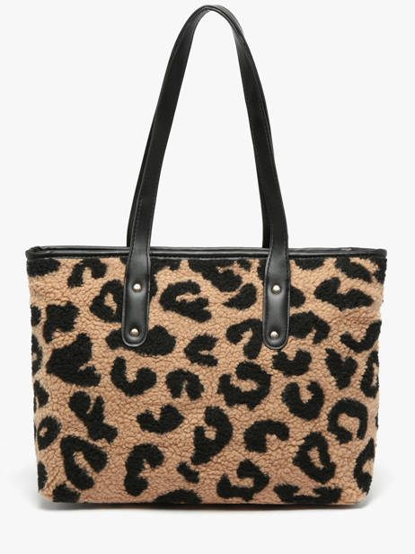 Schoudertas A4 Formaat Polaire Miniprix Bruin polaire S031 ander zicht 3