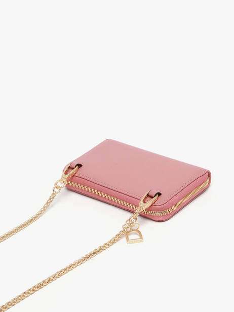 Portefeuille Torsade Leder Etrier Roze torsade ETOS090M ander zicht 1